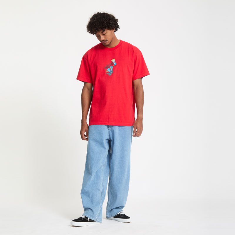 Camiseta Volcom: Fa Jj Villard Sst 3 (Lifeguard Red)