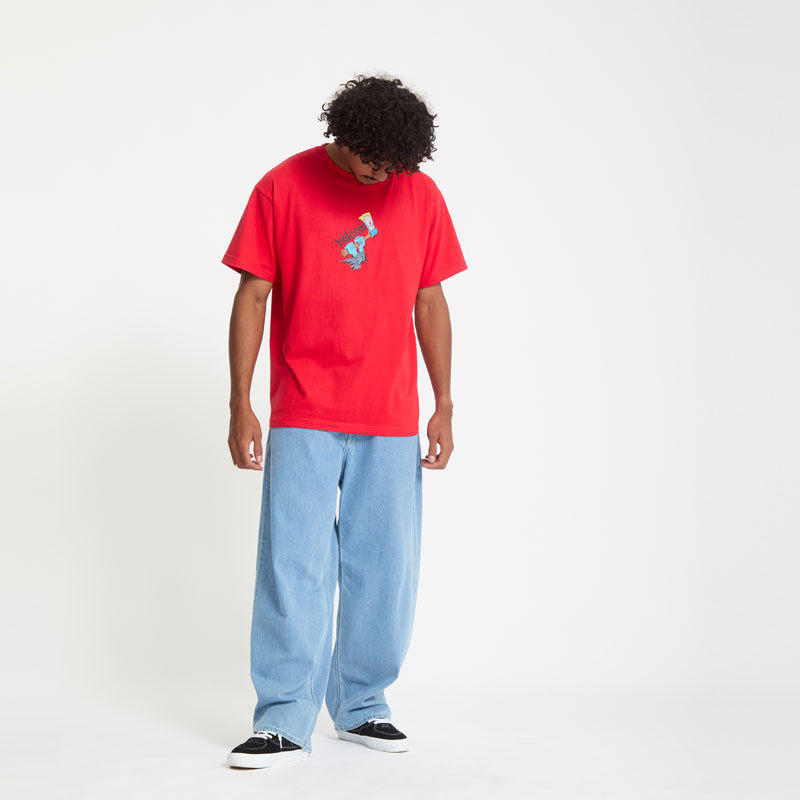 Camiseta Volcom: Fa Jj Villard Sst 3 (Lifeguard Red)