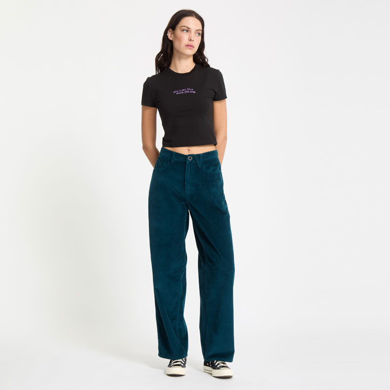 Pantalón Volcom: Weellow II Cord (Emerald Green)