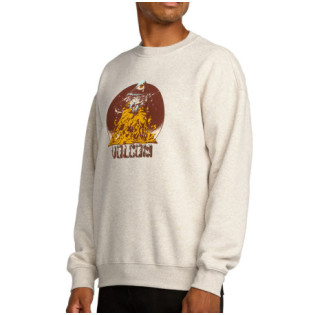 Sudadera Volcom: Fa Callum Rooney Crew (Dust Heather)