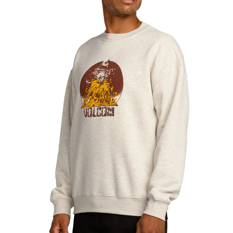 Sudadera Volcom: Fa Callum Rooney Crew (Dust Heather)