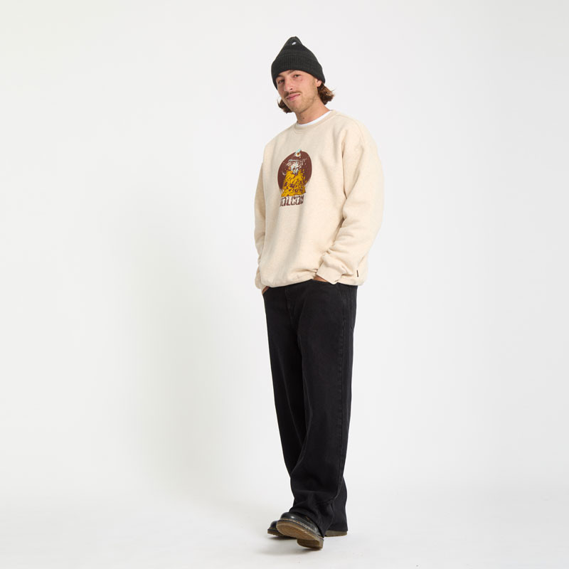 Sudadera Volcom: Fa Callum Rooney Crew (Dust Heather)