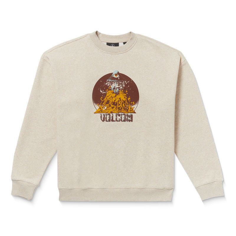 Sudadera Volcom: Fa Callum Rooney Crew (Dust Heather)