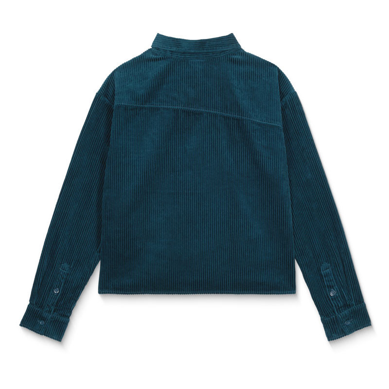 Camisa Volcom: Weellow Cord Shirt (Emerald Green)
