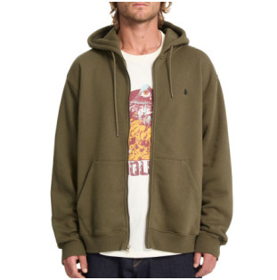 Sudadera Volcom: Single Stone Zip (Sage Leaf)