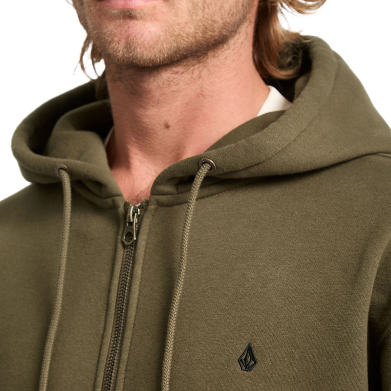 Sudadera Volcom: Single Stone Zip (Sage Leaf)