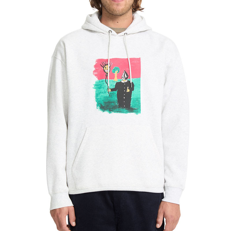 Sudadera Volcom: Issam Po (Bone Heather)