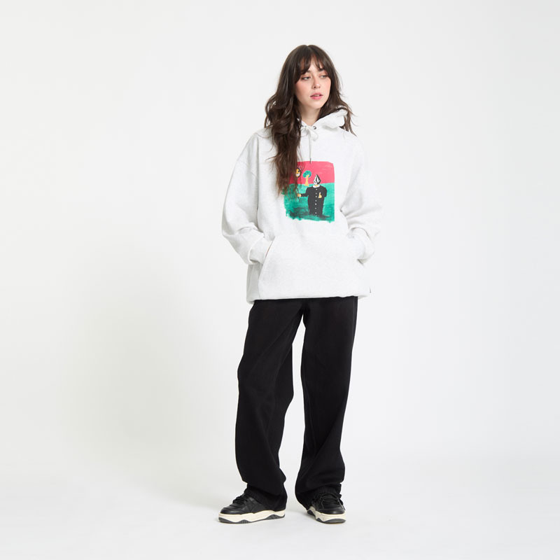 Sudadera Volcom: Issam Po (Bone Heather)