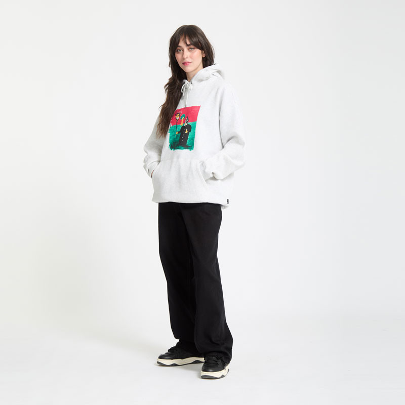 Sudadera Volcom: Issam Po (Bone Heather)