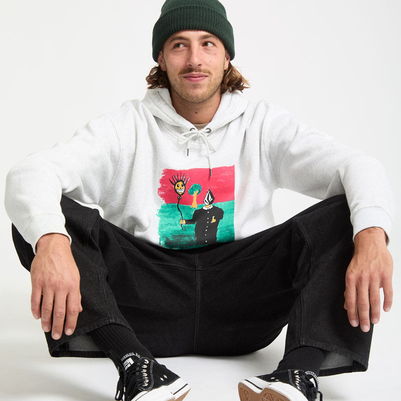 Sudadera Volcom: Issam Po (Bone Heather)