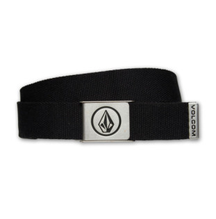 Cinturón Volcom: Circle Web Belt (Black)