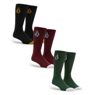 Calcetines Volcom: Full Stone Mix Sock 3Pk (Mix)