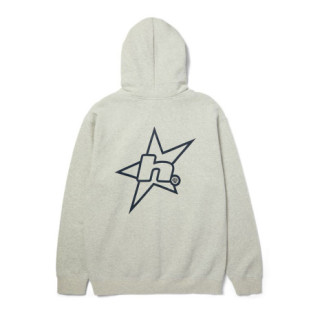 Sudadera HUF: H Star Logo PO Hoodie (Ash)