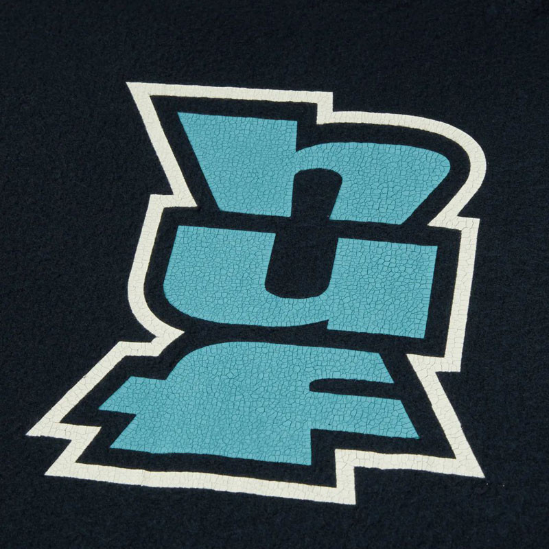 Sudadera HUF: Megablast Reverse Hoodie (Navy)