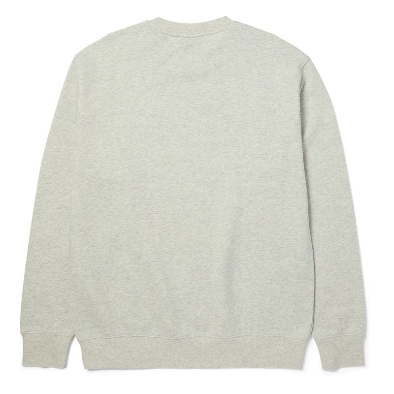 Sudadera HUF: Arch Applique Crewneck (Ash)