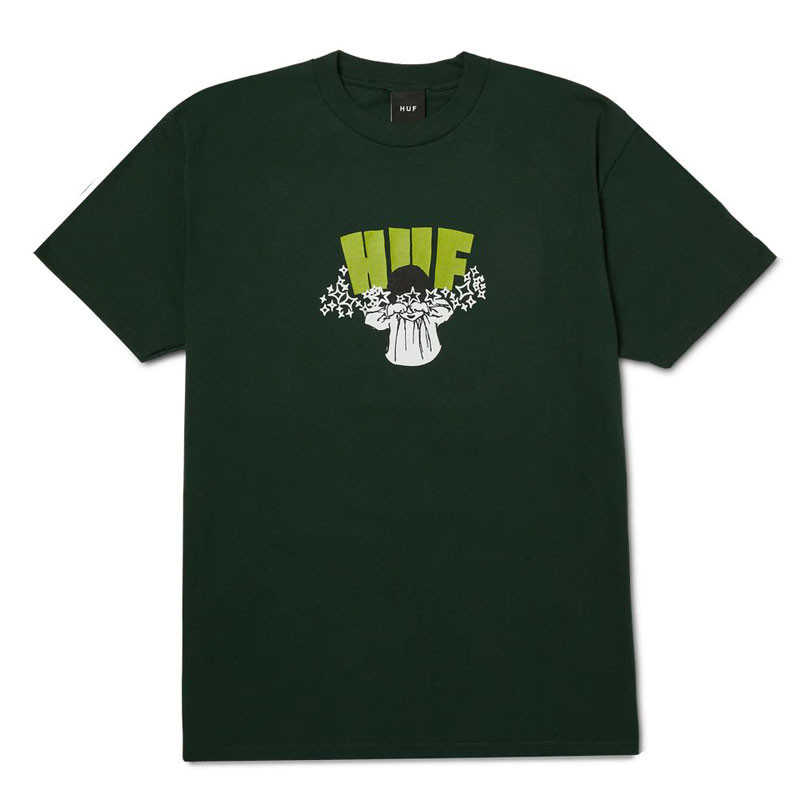 Camiseta HUF: Dazed SS Tee (Forest Green)