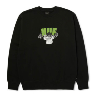Sudadera HUF: Dazed Crewneck (Black)