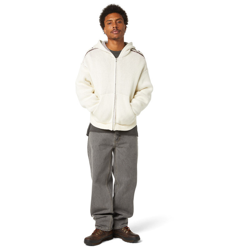 Jersey HUF: Token Zip Hooded Sweater (Bleach)