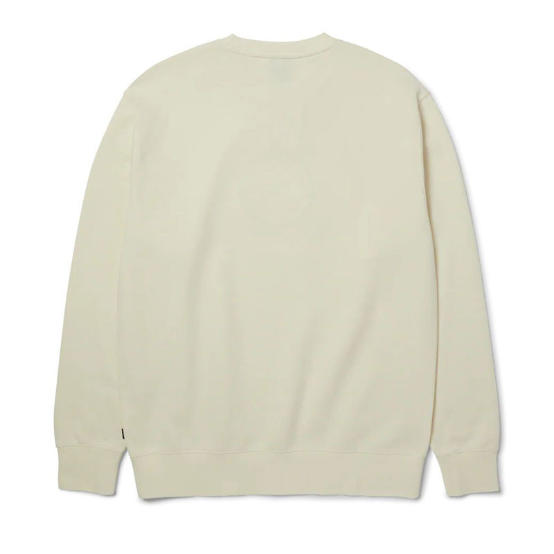 Sudadera HUF: Transit Authority Crewneck (Bleach)