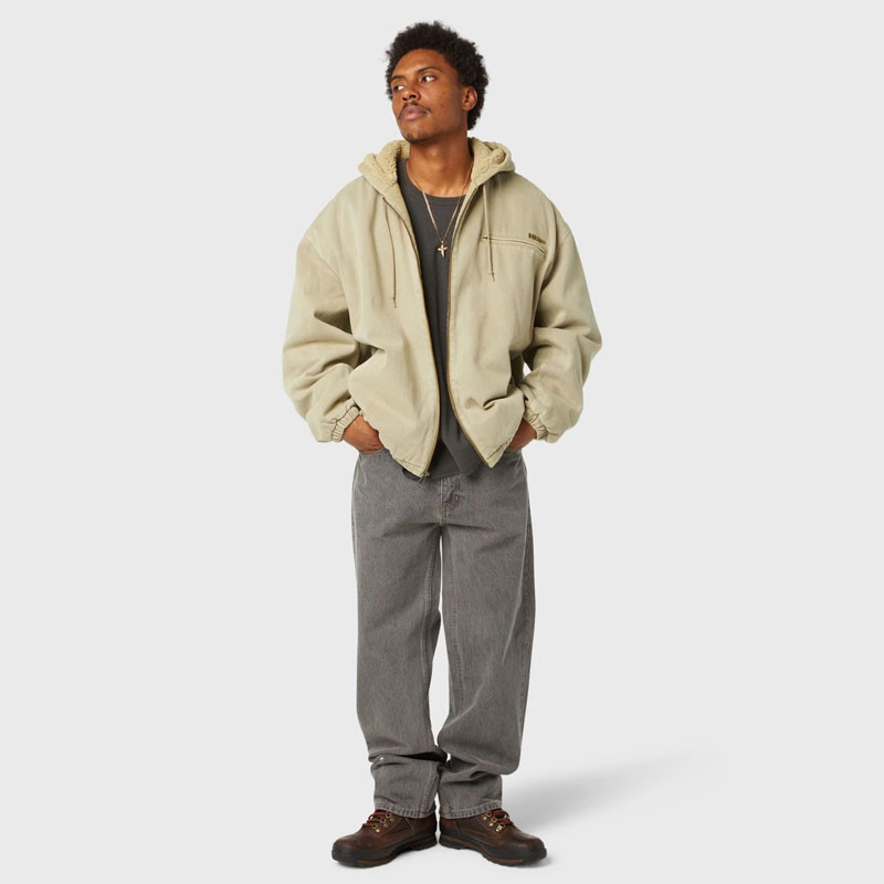 Chaqueta HUF: What A Jungle Denim Work Jacket (Desert)