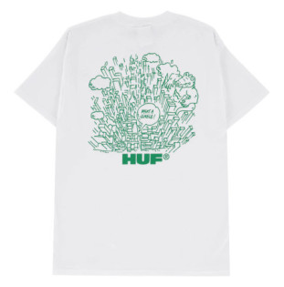 Camiseta HUF: What A Jungle SS Tee (White)