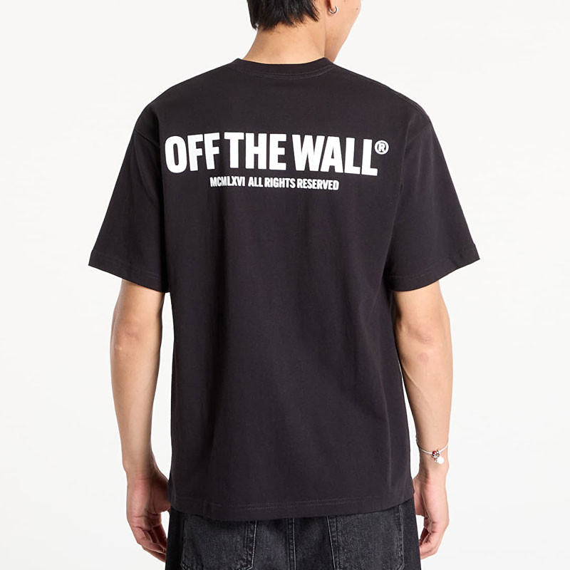 Camiseta Vans: Original Standards Stattement (Black Wht)