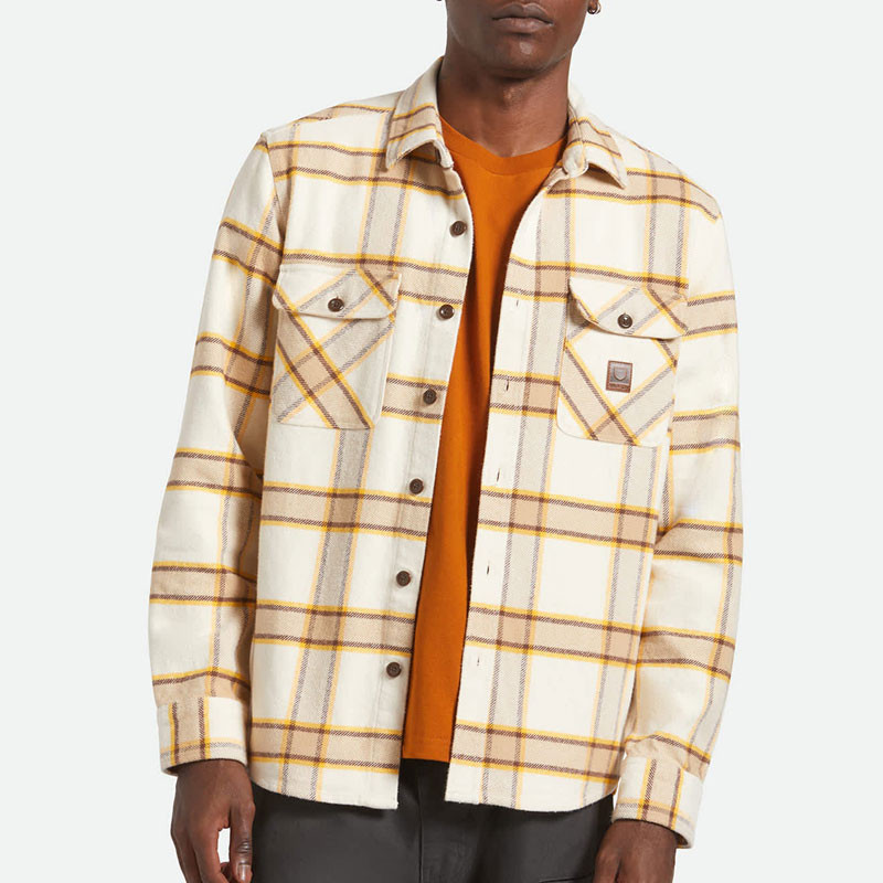 Chaqueta Brixton: Bowery Heavy Weight (Whtcap Pinecon Saff)