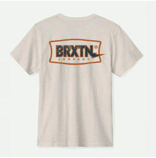 Camiseta Brixton: Lightning SS Stt (Cream)