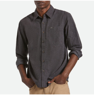 Camisa Brixton: Hasting Lw Flannel (Black)