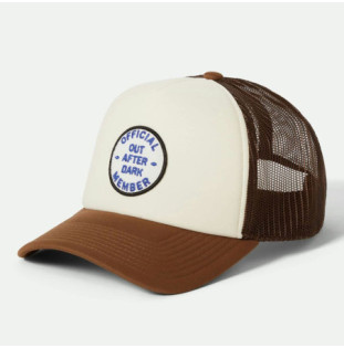 Gorra Brixton: Out After Dark Np Hp Truck (Pinec Bw Wtcp)