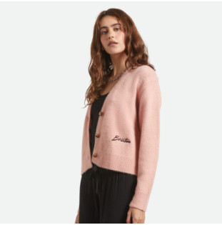 Jersey Brixton: Town Cardigan (Mellow Rose)
