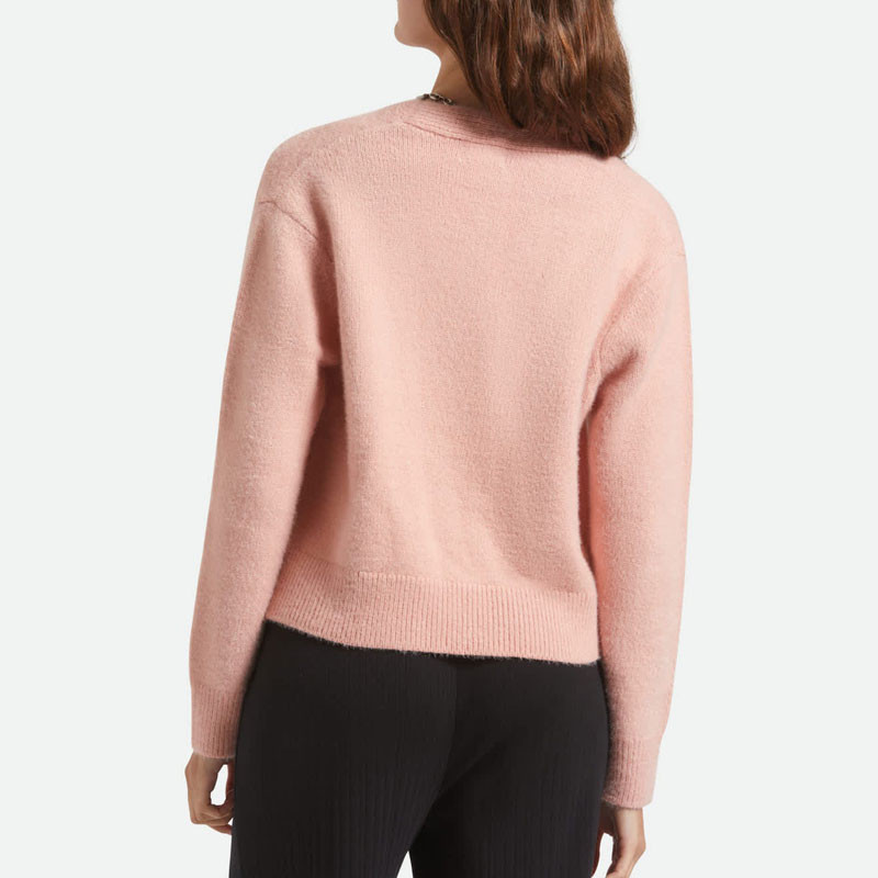 Jersey Brixton: Town Cardigan (Mellow Rose)