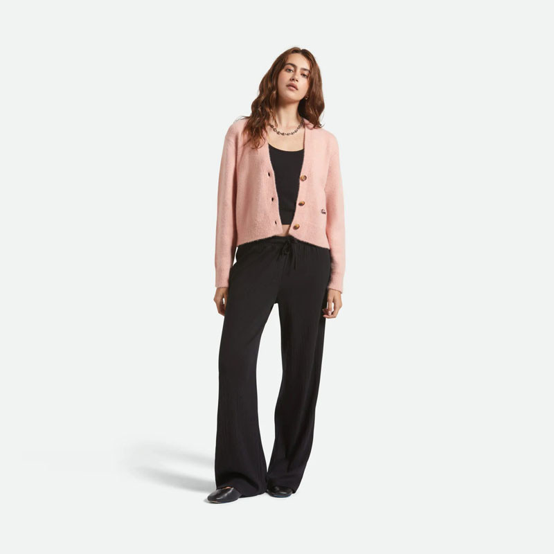 Jersey Brixton: Town Cardigan (Mellow Rose)