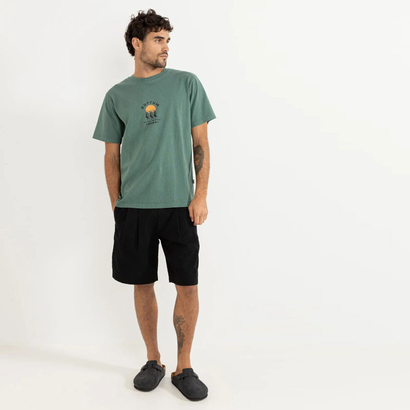 Camiseta Rhythm: Natural Vibr Vintage SS T (Vintage Green)