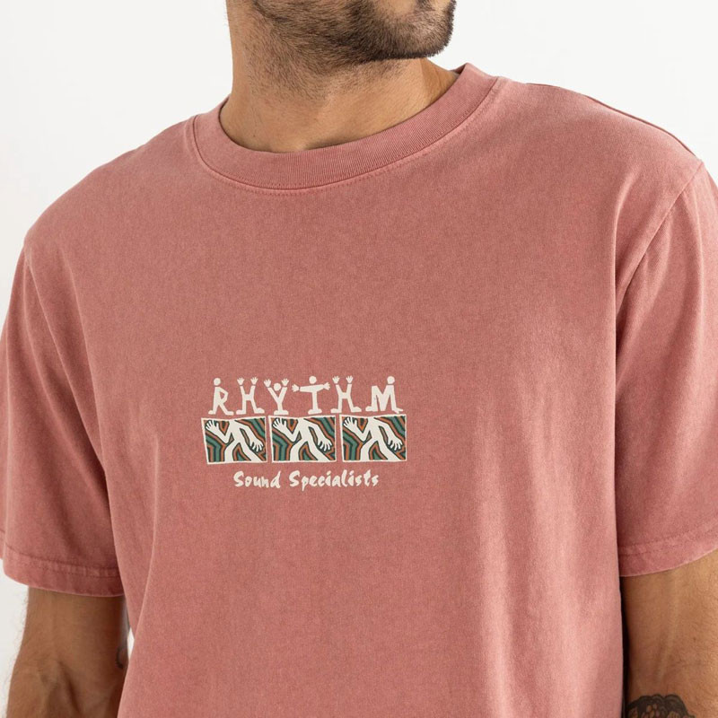 Camiseta Rhythm: Sound Specia Vintage SS T (Dusty Rose)