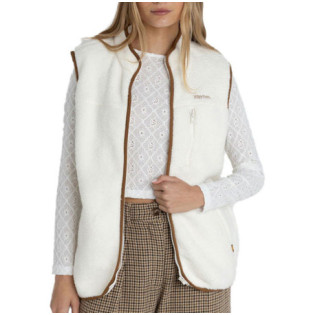 Chaqueta Rhythm: Aria Sherpa Vest (Vintage White)
