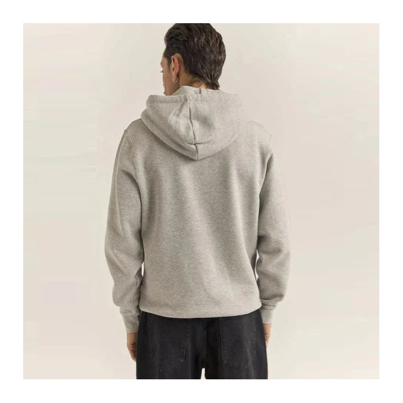 Sudadera Rhythm: Brand Fleece Hood (Grey Heather)