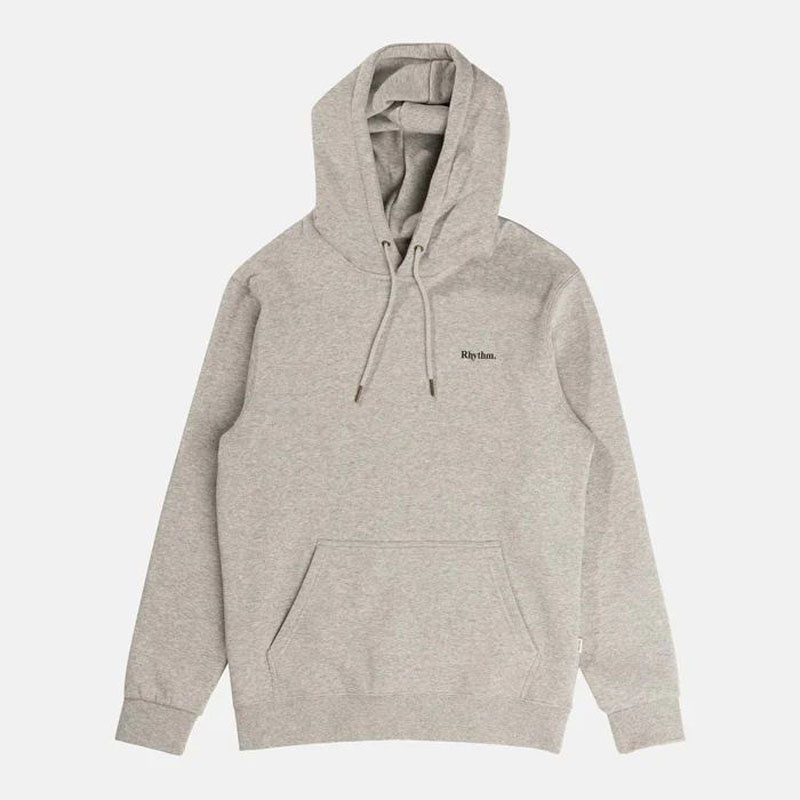 Sudadera Rhythm: Brand Fleece Hood (Grey Heather)