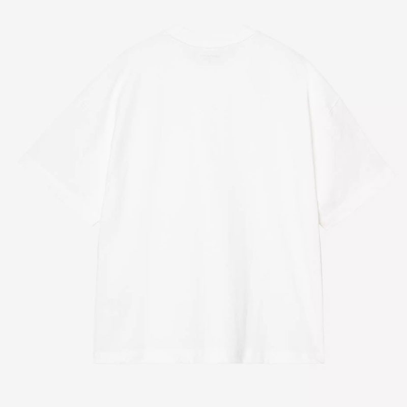 Camiseta Carhartt WIP: SS Work Pocket T Shirt (White)