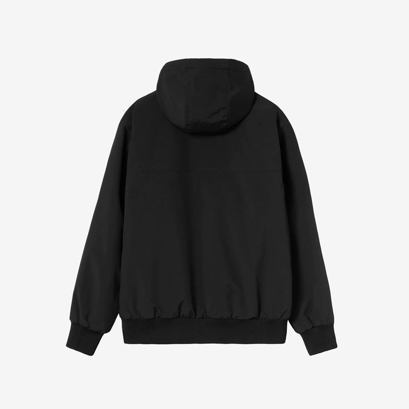 Chaqueta Carhartt WIP: Hooded Sail Jacket (Black White)