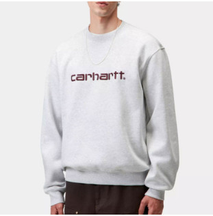 Sudadera Carhartt WIP: Carhartt Sweat (Ash Heather Rondo)