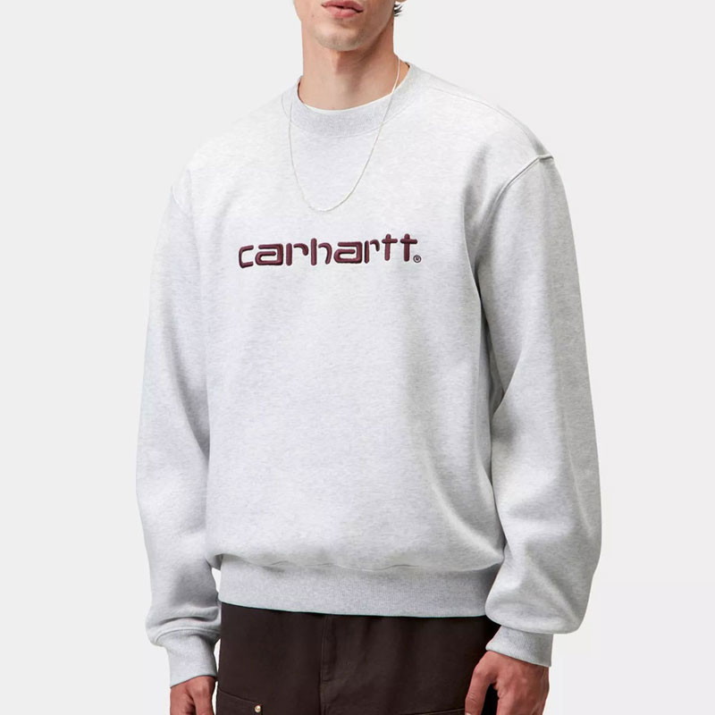 Sudadera Carhartt WIP: Carhartt Sweat (Ash Heather Rondo)