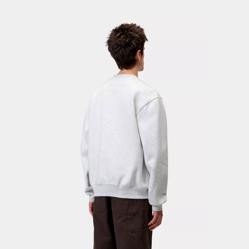 Sudadera Carhartt WIP: Carhartt Sweat (Ash Heather Rondo)