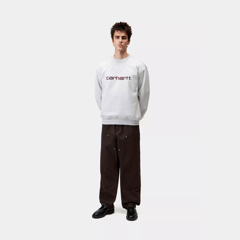 Sudadera Carhartt WIP: Carhartt Sweat (Ash Heather Rondo)