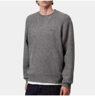 Jersey Carhartt WIP: Curtis Sweater (Tangled Graphite)