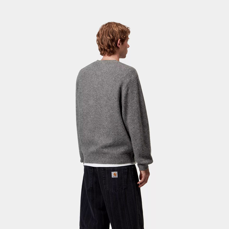 Jersey Carhartt WIP: Curtis Sweater (Tangled Graphite)