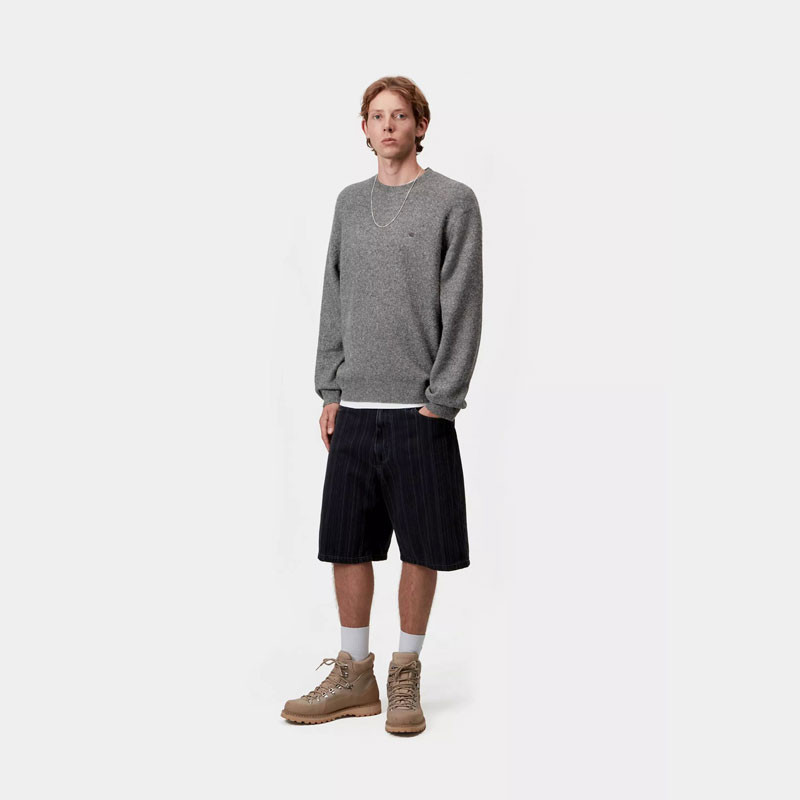 Jersey Carhartt WIP: Curtis Sweater (Tangled Graphite)
