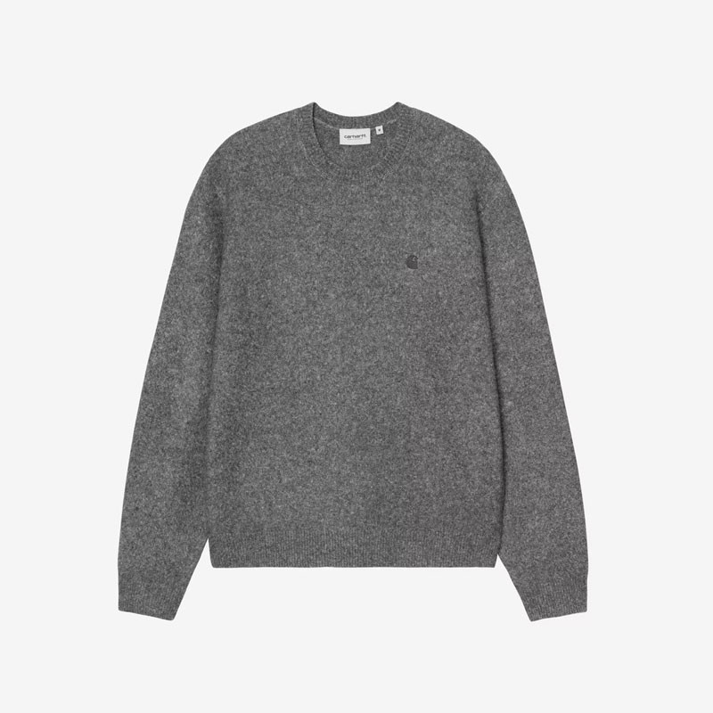 Jersey Carhartt WIP: Curtis Sweater (Tangled Graphite)