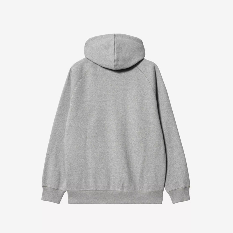 Sudadera Carhartt WIP: Hooded Chase Jacket (Grey Heather Gold)