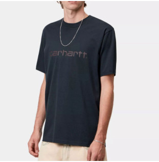 Camiseta Carhartt WIP: SS Script T Shirt (Deep Night Palisander)